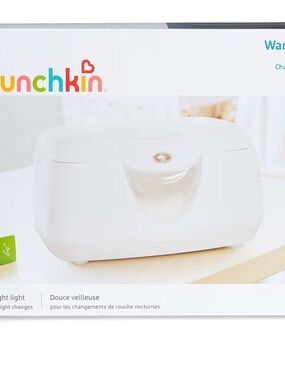 Munchkin White Wipe Warmer with Soft Night Light